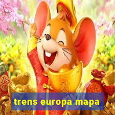 trens europa mapa